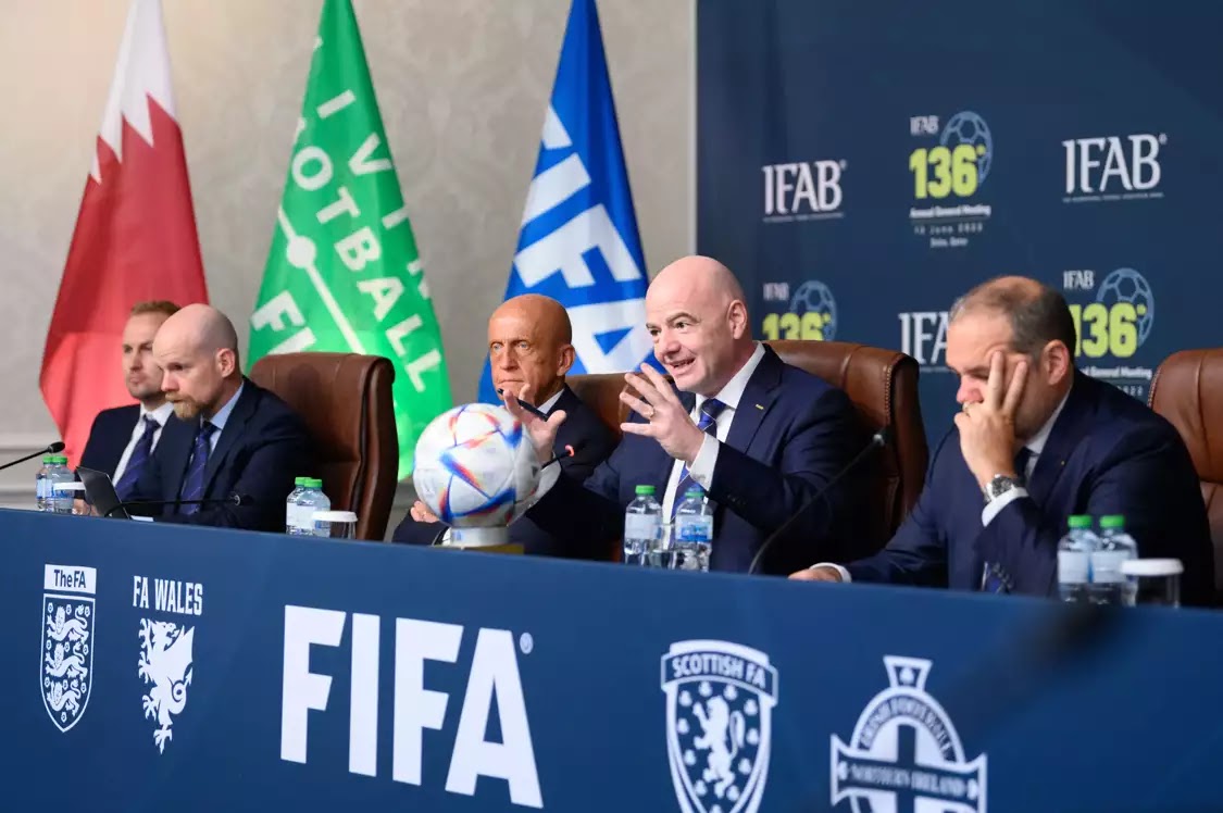 FIFA and IFAB introduce key changes to football’s laws